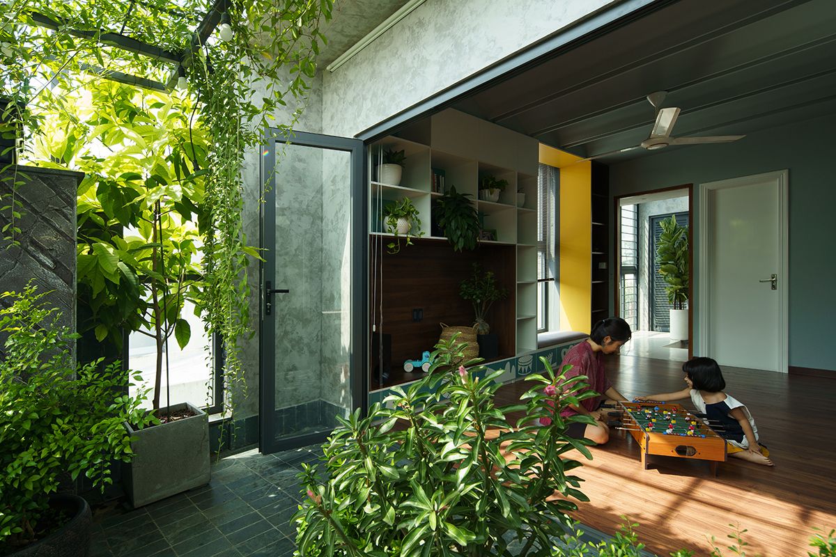 The Falls House - Không gian gợi cảm xúc từ sự kết hợp vật liệu, mang hơi thở thiên nhiên trong lành | Akitephile-7