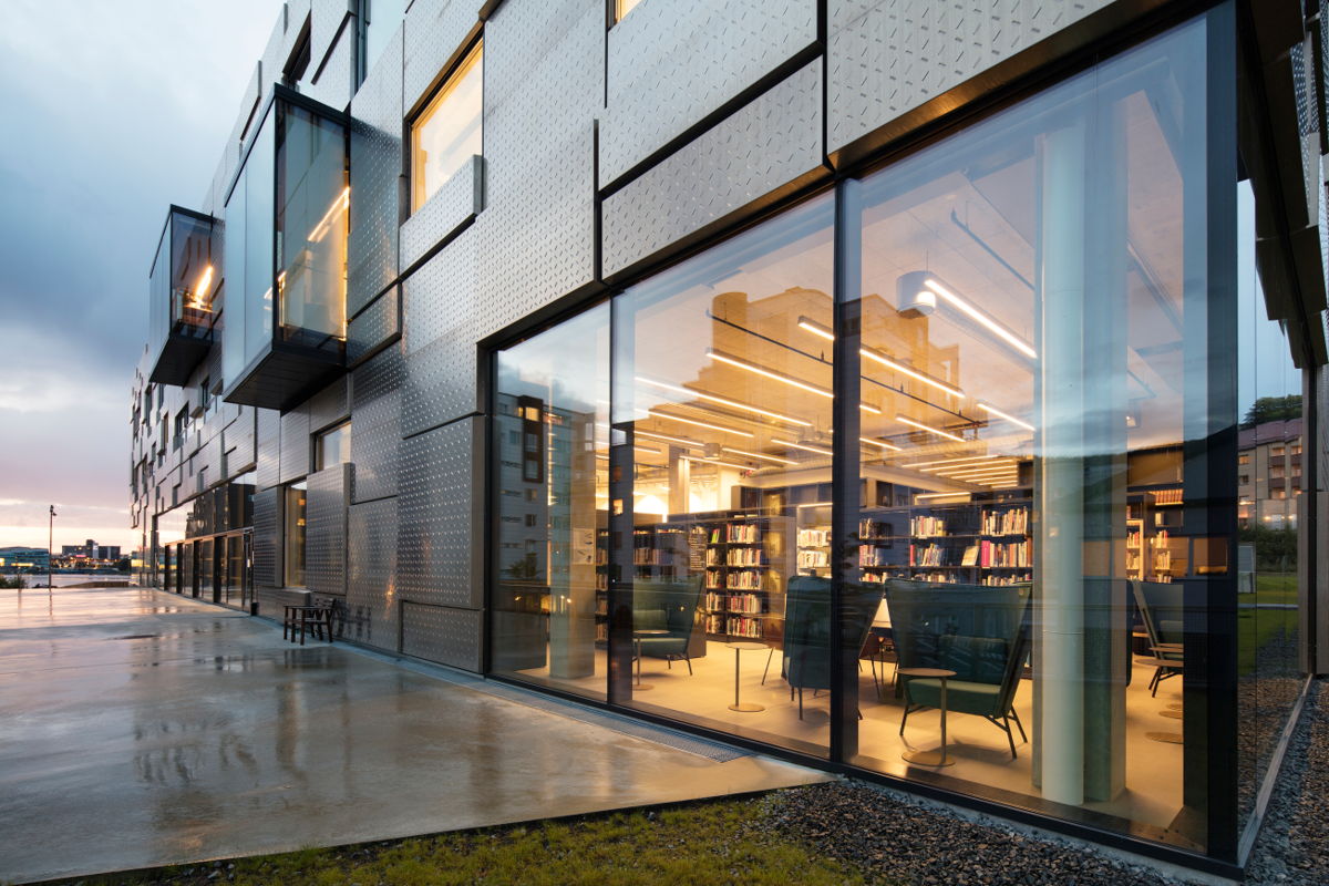 卑尔根美术、音乐和设计学院,挪威 / Snøhetta-16