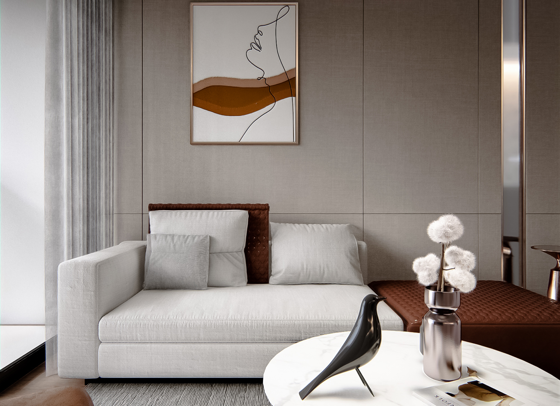 Living Room Open Space Concept-1