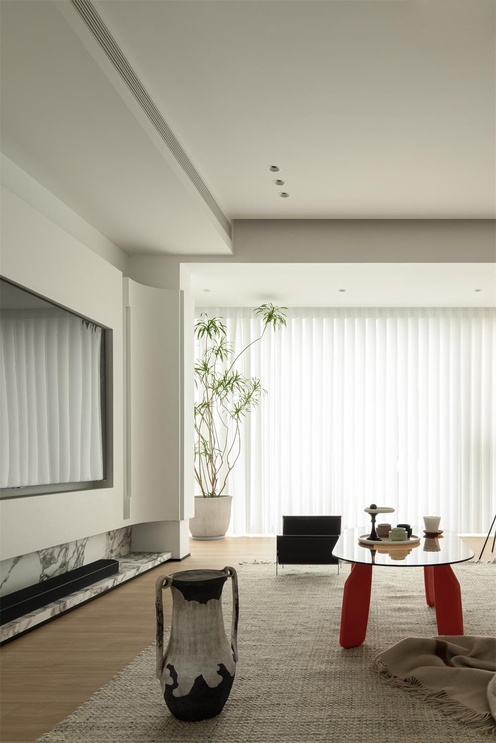 136㎡极简之家丨路子曰设计-5