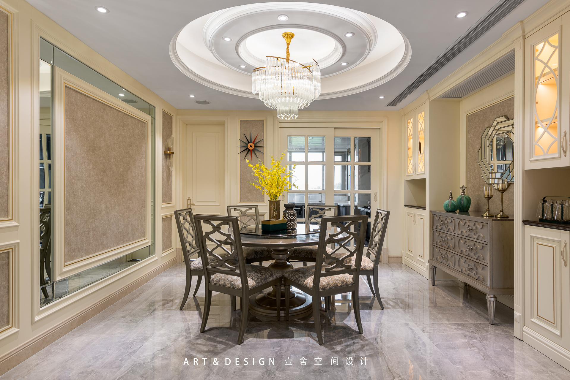 欧式风格套房设计丨中国十堰丨十堰壹舍全案设计中心-24