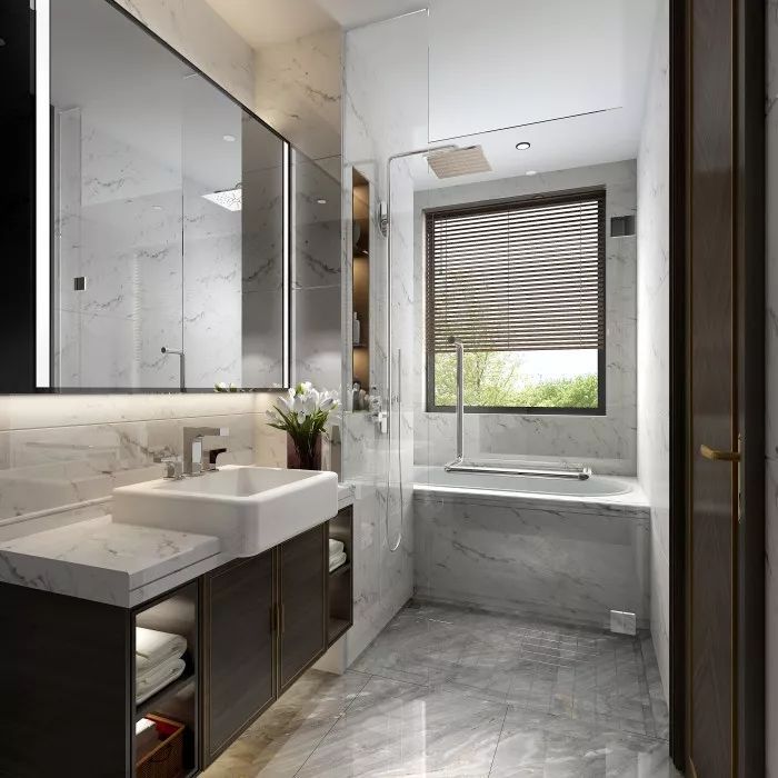 青岛佳源精装楼盘 | 现代轻奢与简约中式设计解读-16