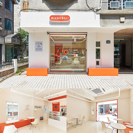 11 坪可爱红色甜品店的温馨室内设计-1