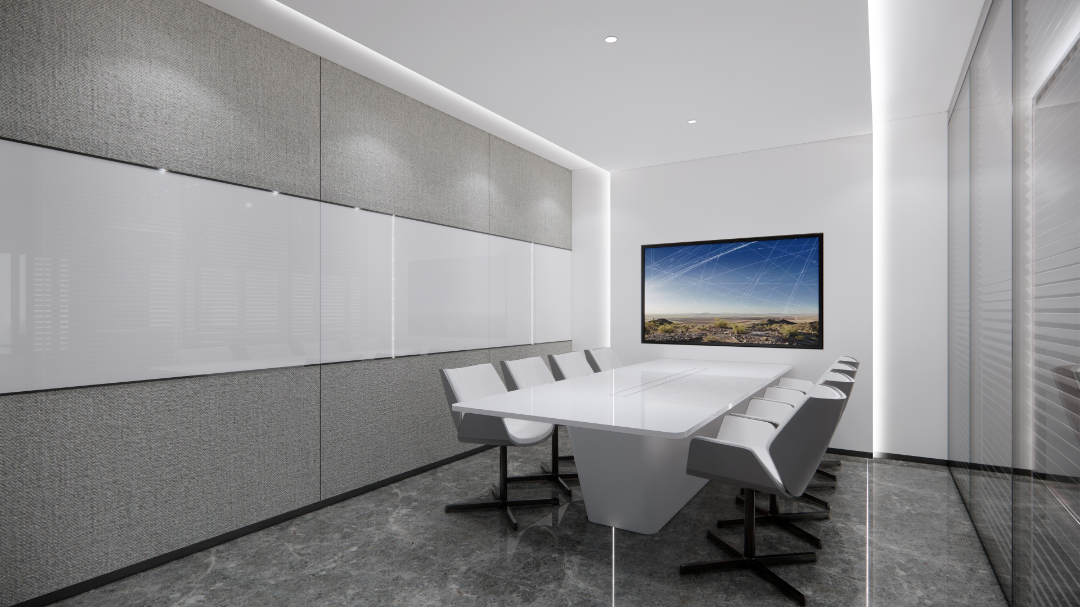 2000㎡黑白灰原子智造办公空间设计-15