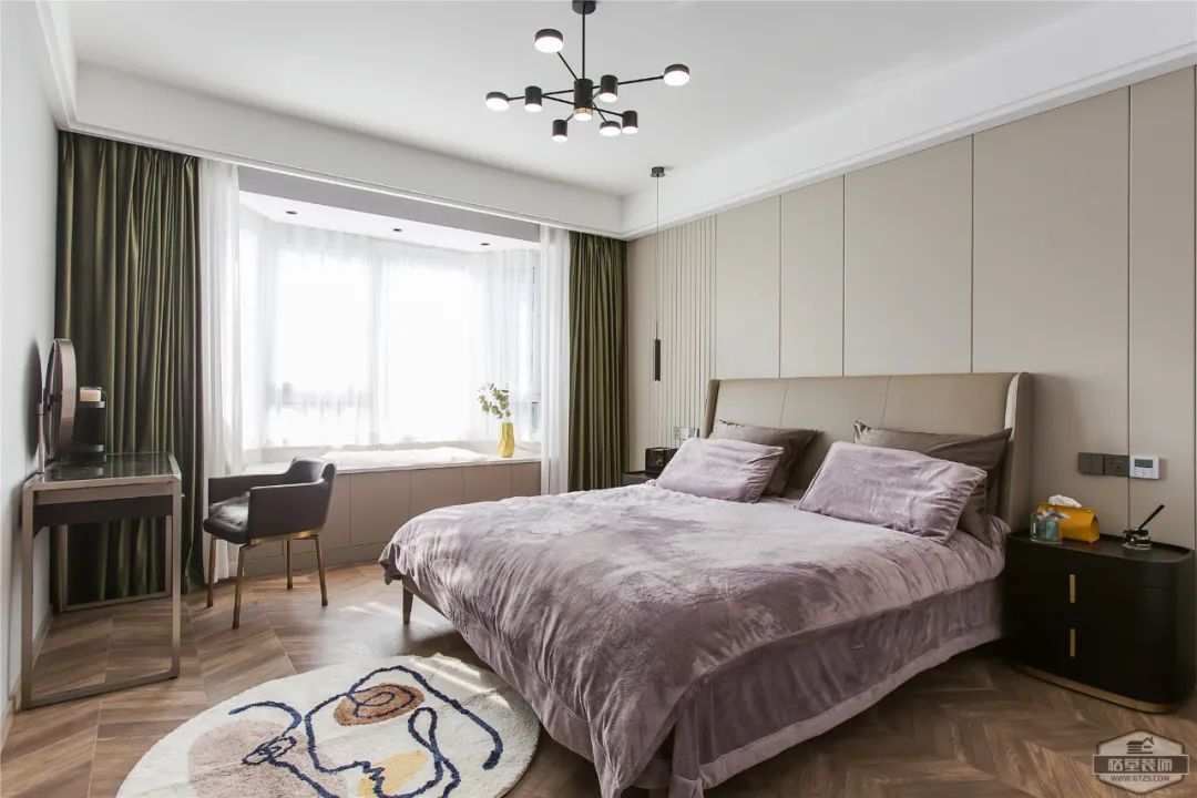 现代风格金河湾 161㎡家居设计丨格堂装饰-24