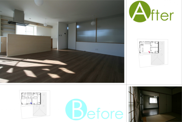 光あふれる洗練の二世帯住宅リフォーム丨日本京都丨伊波一哉建築設計室-17