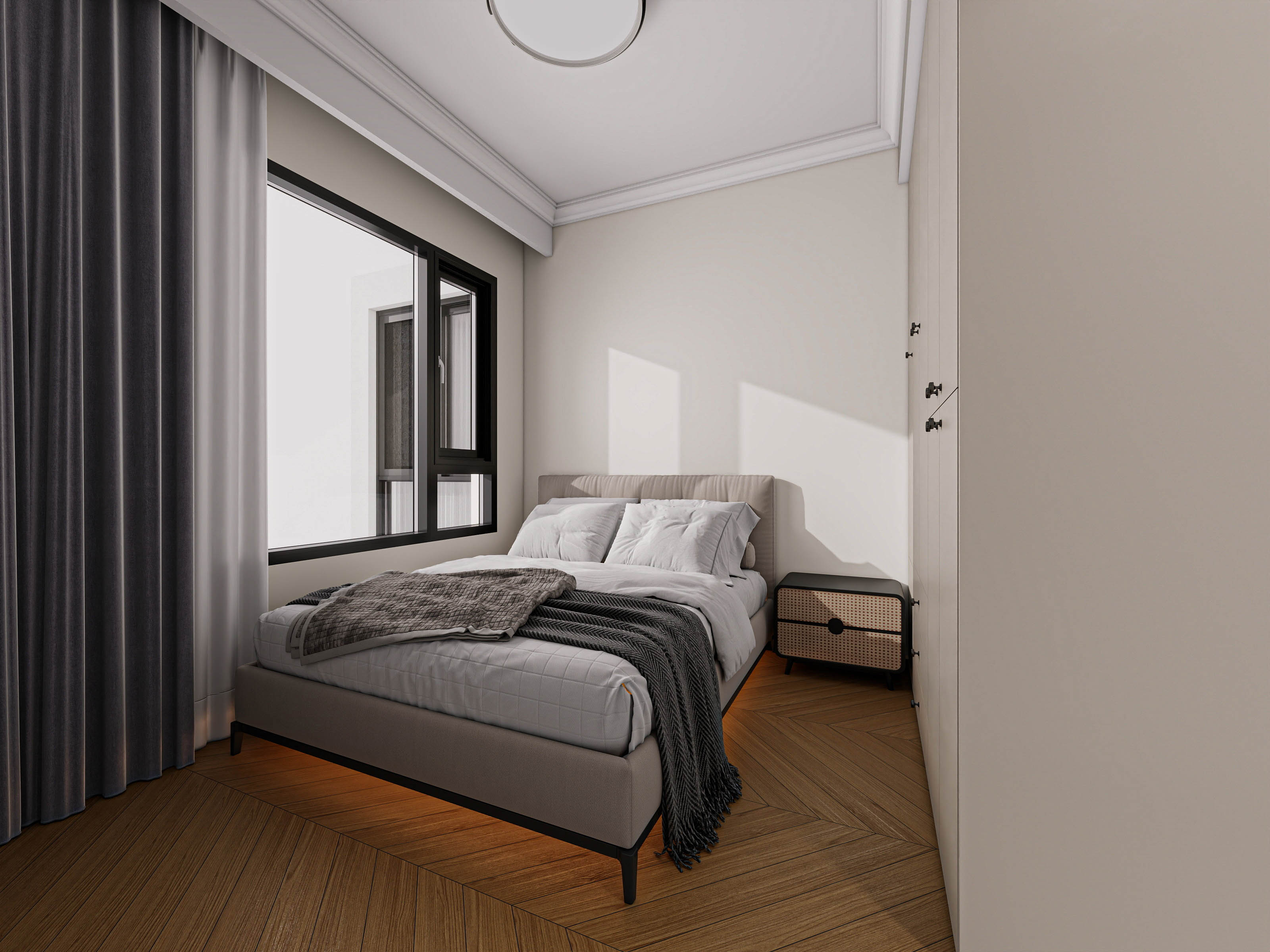 四川成都大邑滨江新城（138平方复古法式四居室）-37