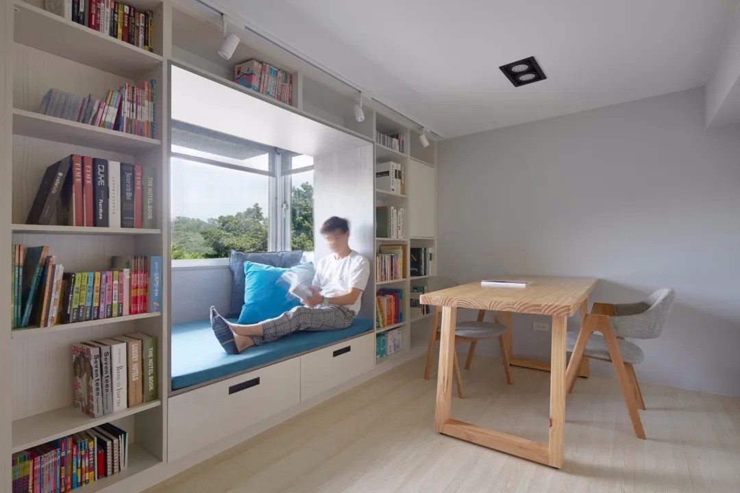 清新的北欧风亲子住宅-25