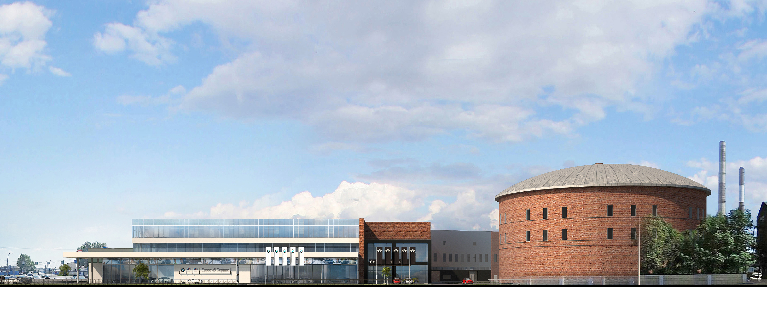 圣彼得堡 BMW、MINI、JLR 汽车展厅-13