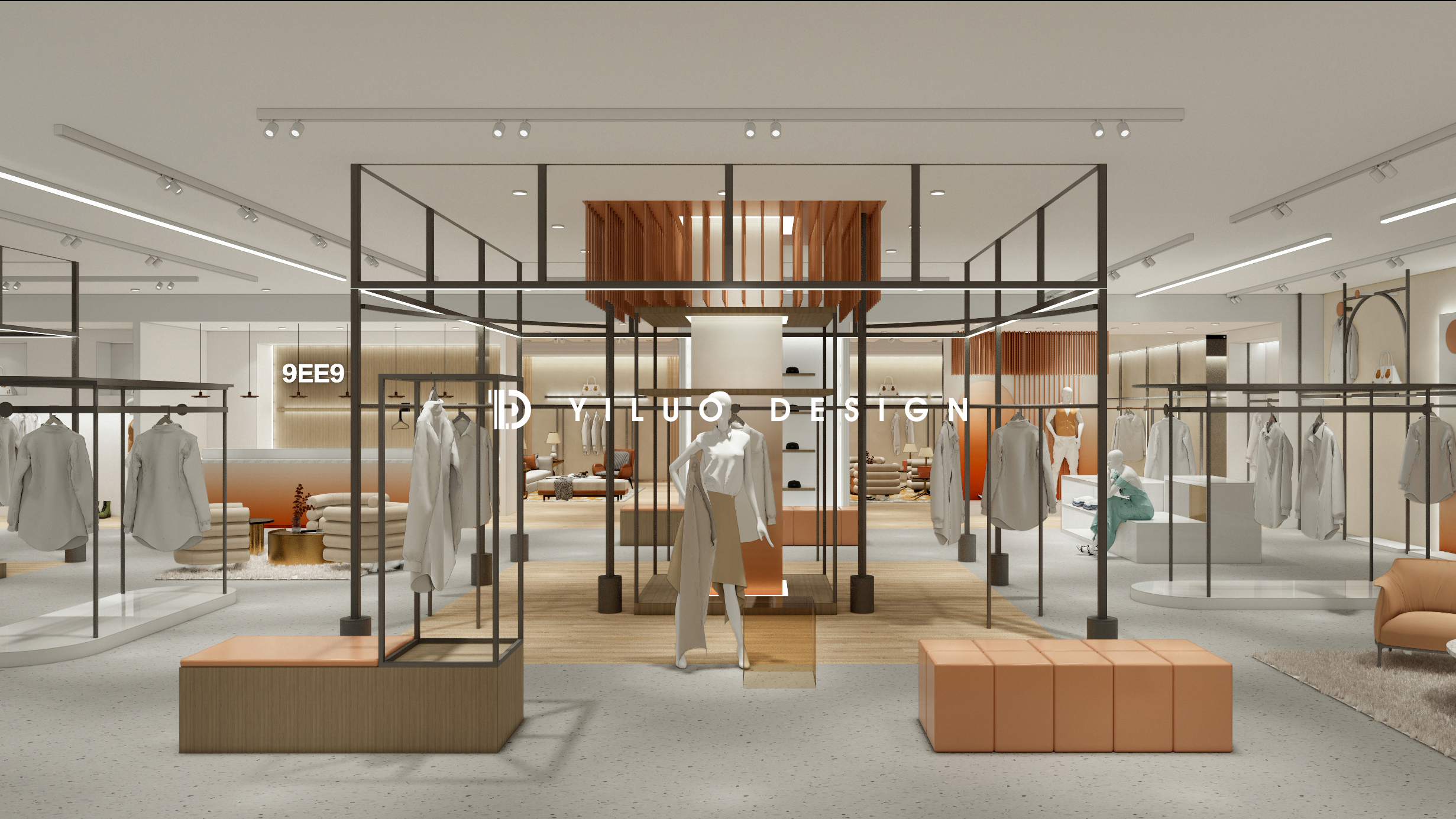 9EE9 服装精品集合店形象设计丨蒙古丨YLD STUDIO-9