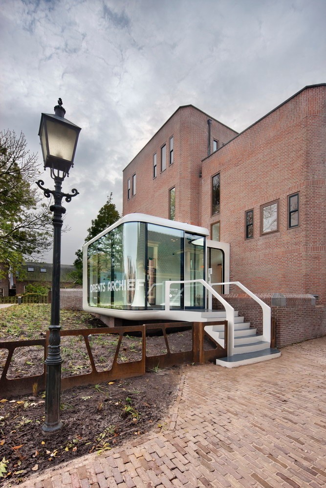 阿森 Drents 档案所 | 传统建筑的现代新生-38