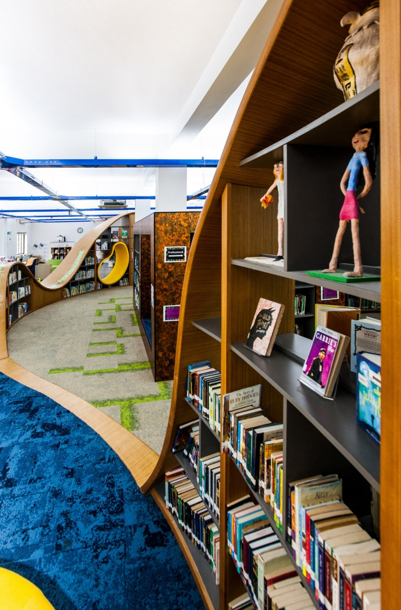 越南胡志明市国际学校小学图书馆·自然灵感空间-16