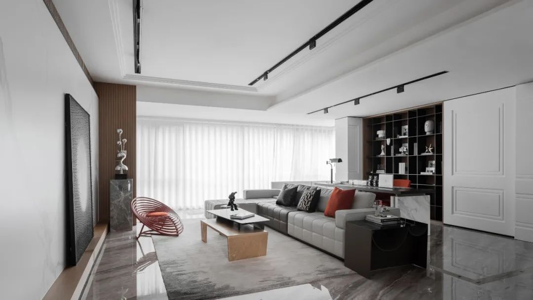 意式优雅 · 昆明招商雍荣府样板间设计丨中国昆明丨元禾大千(软装),矩阵纵横(硬装)-5