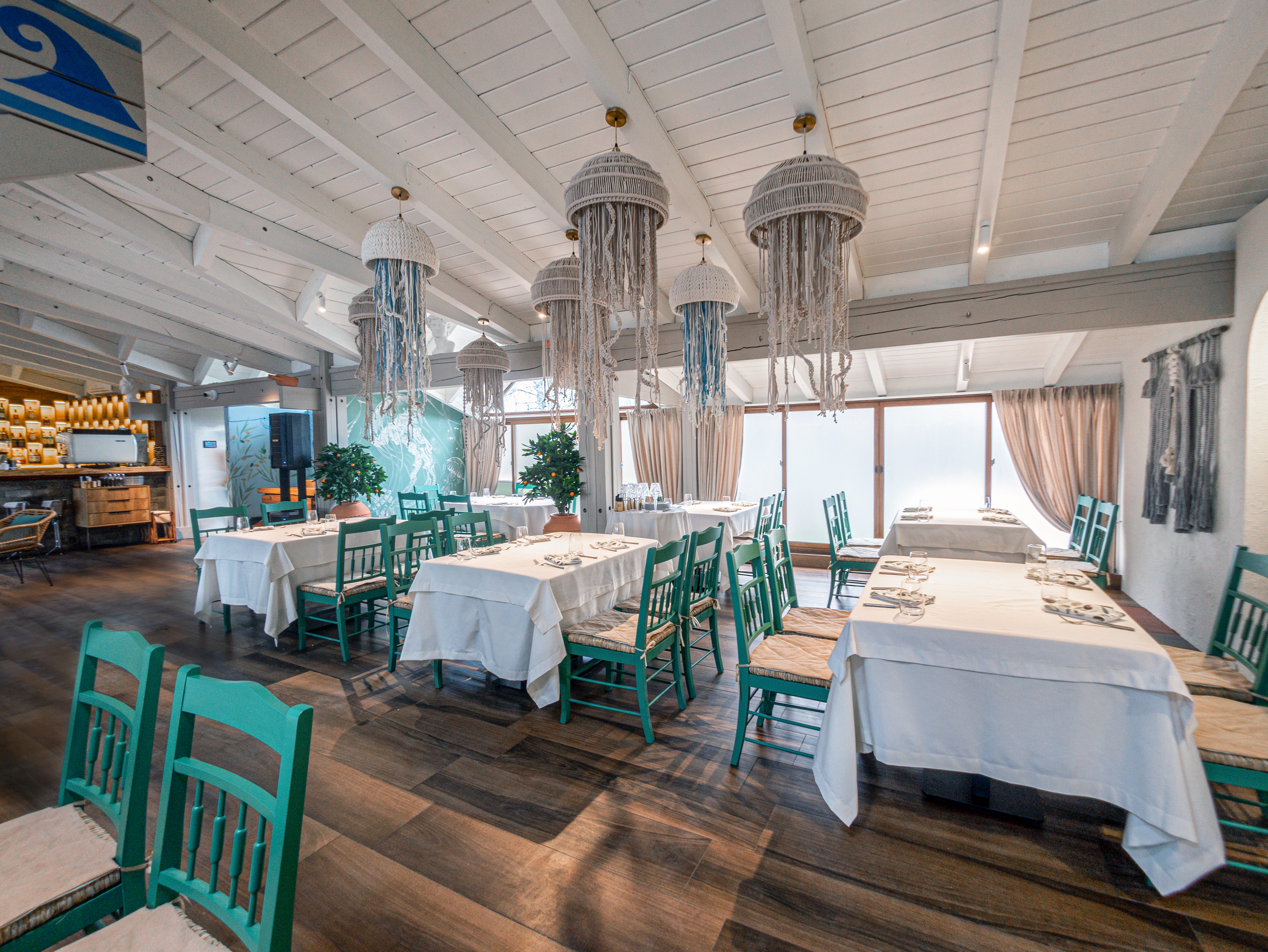 Greek restaurant interior design-6