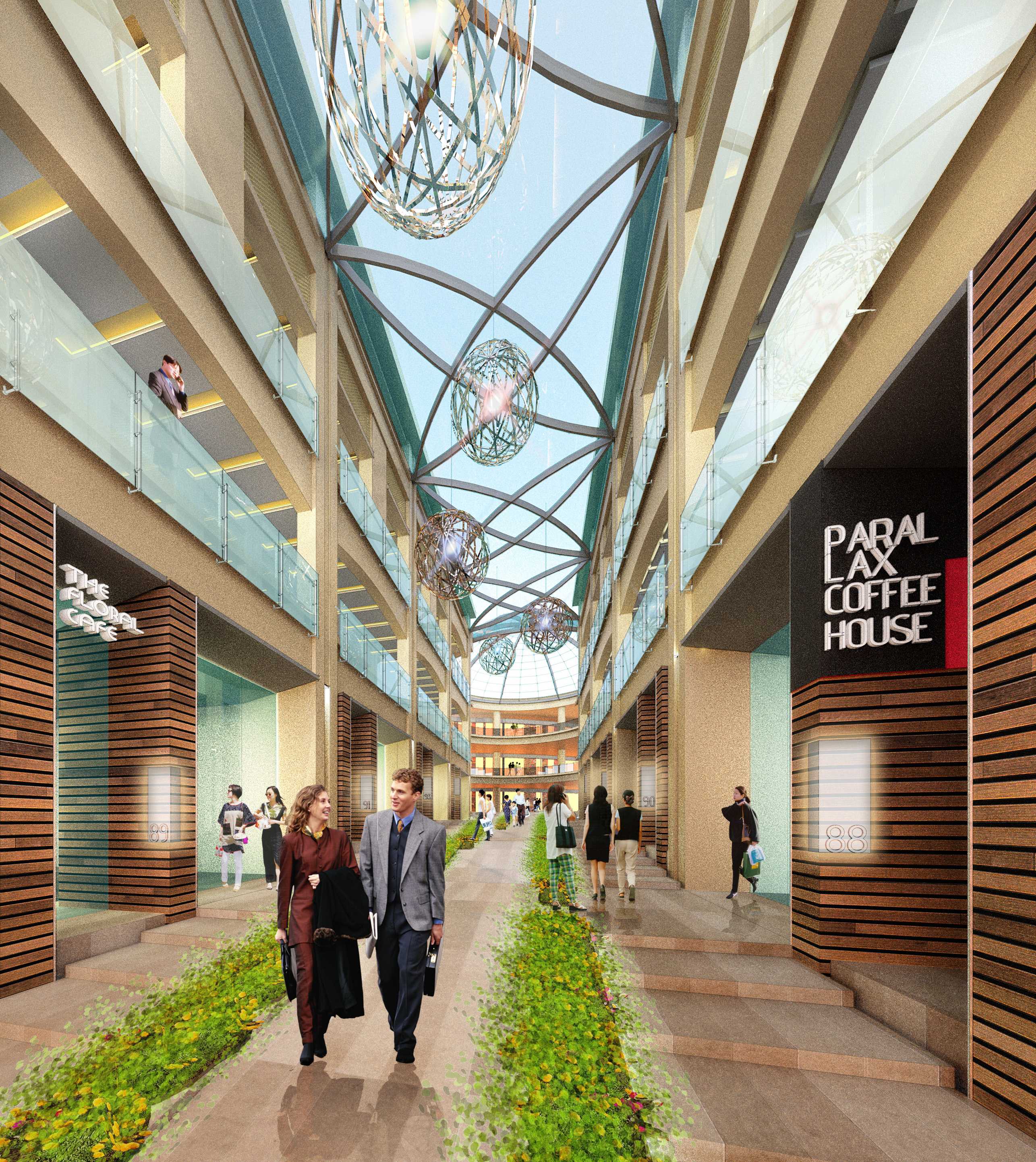 混搭风开发与总体规划 | 多业态综合体设计展示-29