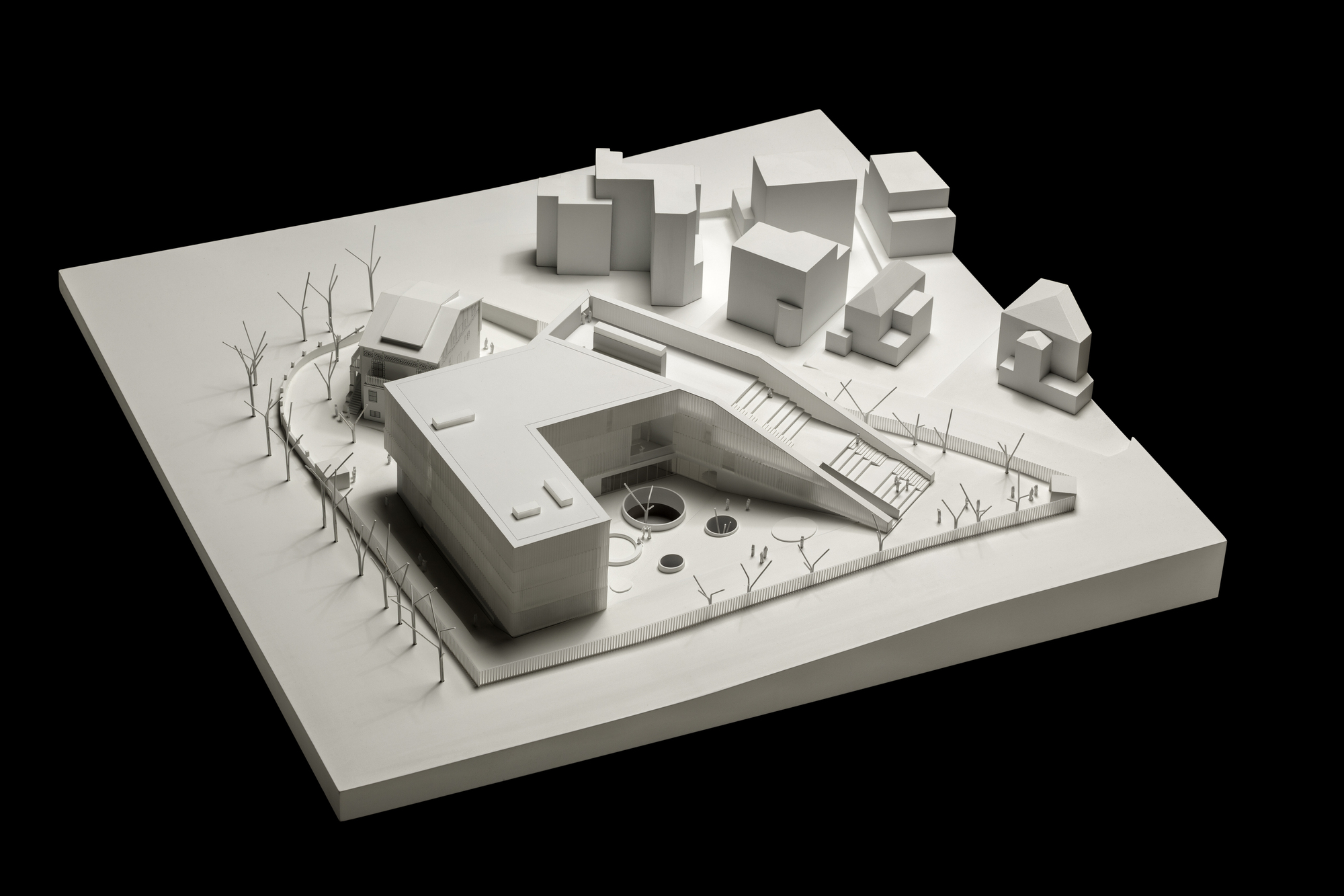 马德里 CEU 蒙克洛亚校区人文与传播科学学院丨西班牙马德里丨Nieto Sobejano Arquitectos-8