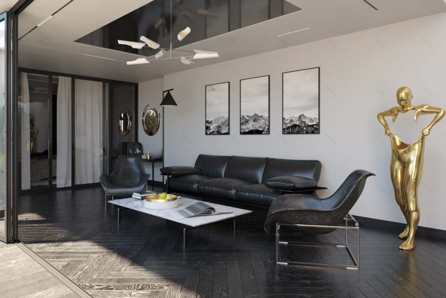 CGI 小房子室内可视化丨Hai Tran-6