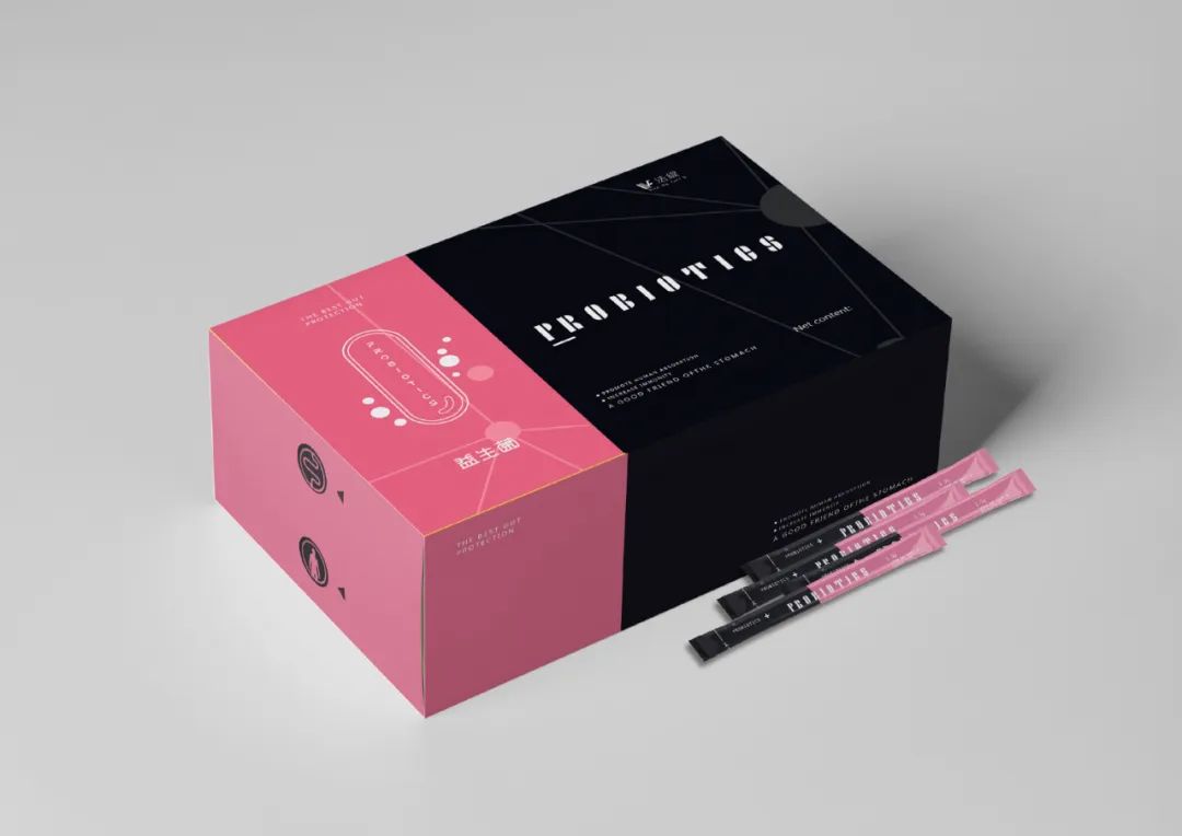 保定法鵜益生菌店,对比色设计吸引眼球-61