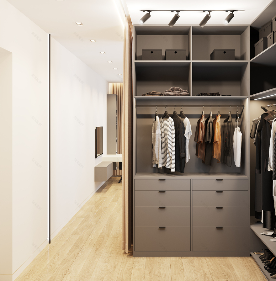 黑色版房屋室内装饰丨Golub Architects-67