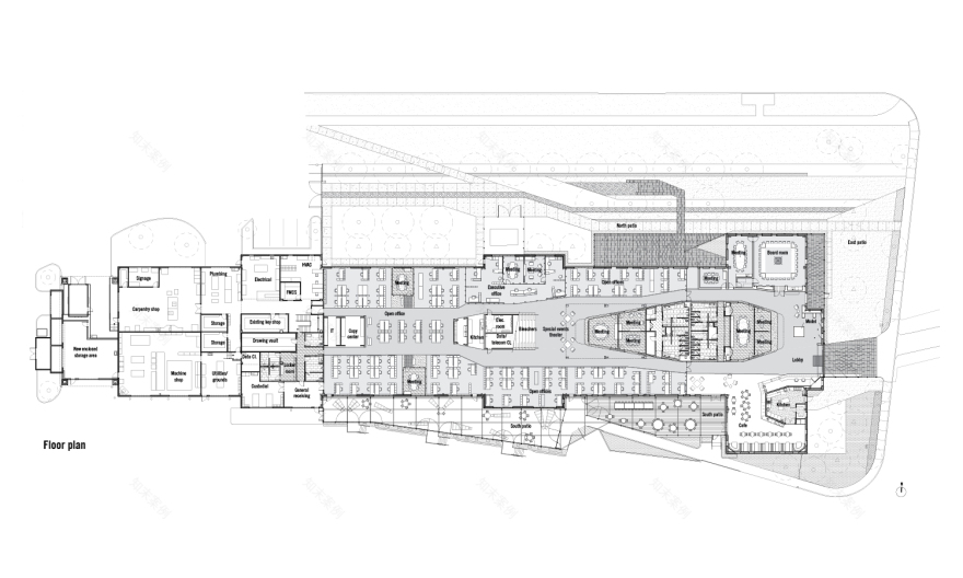 克莱尔蒙特大学联盟行政校园中心-43