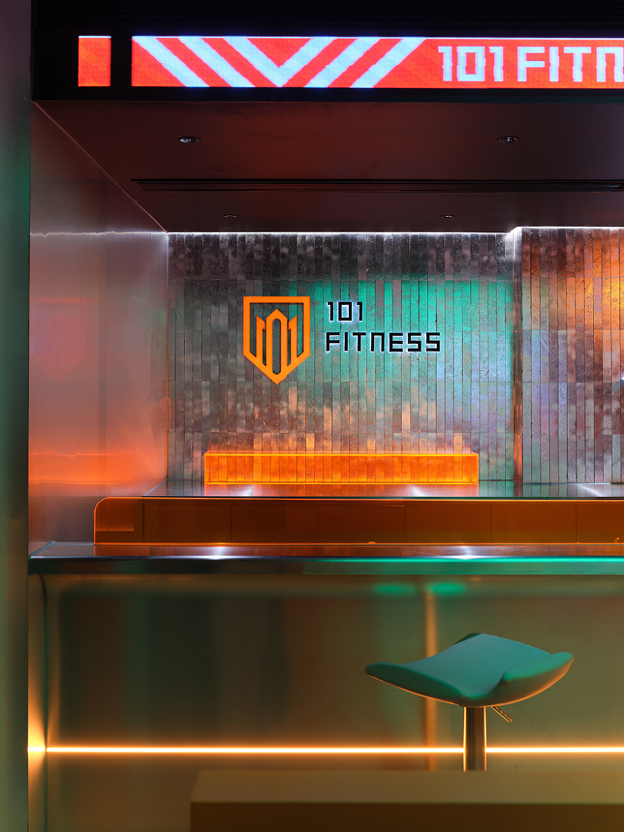 101 FITNESS 橙色活力健身房丨吴文汉-47