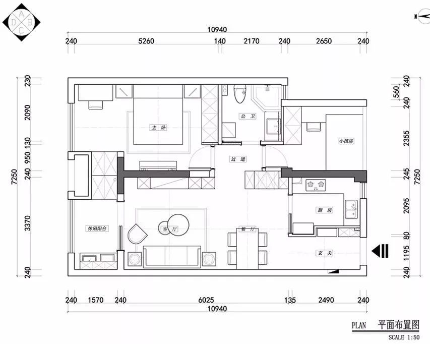 75 平北欧风小户二居室-2