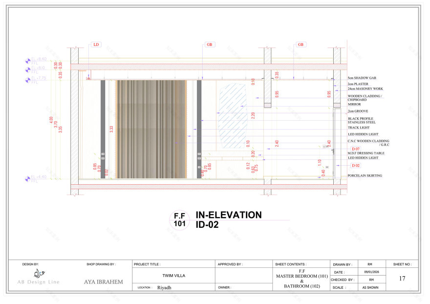 迪里耶卢里别墅丨沙特阿拉伯利雅得丨AB Design Line,Arch. Abdullah等4人-21