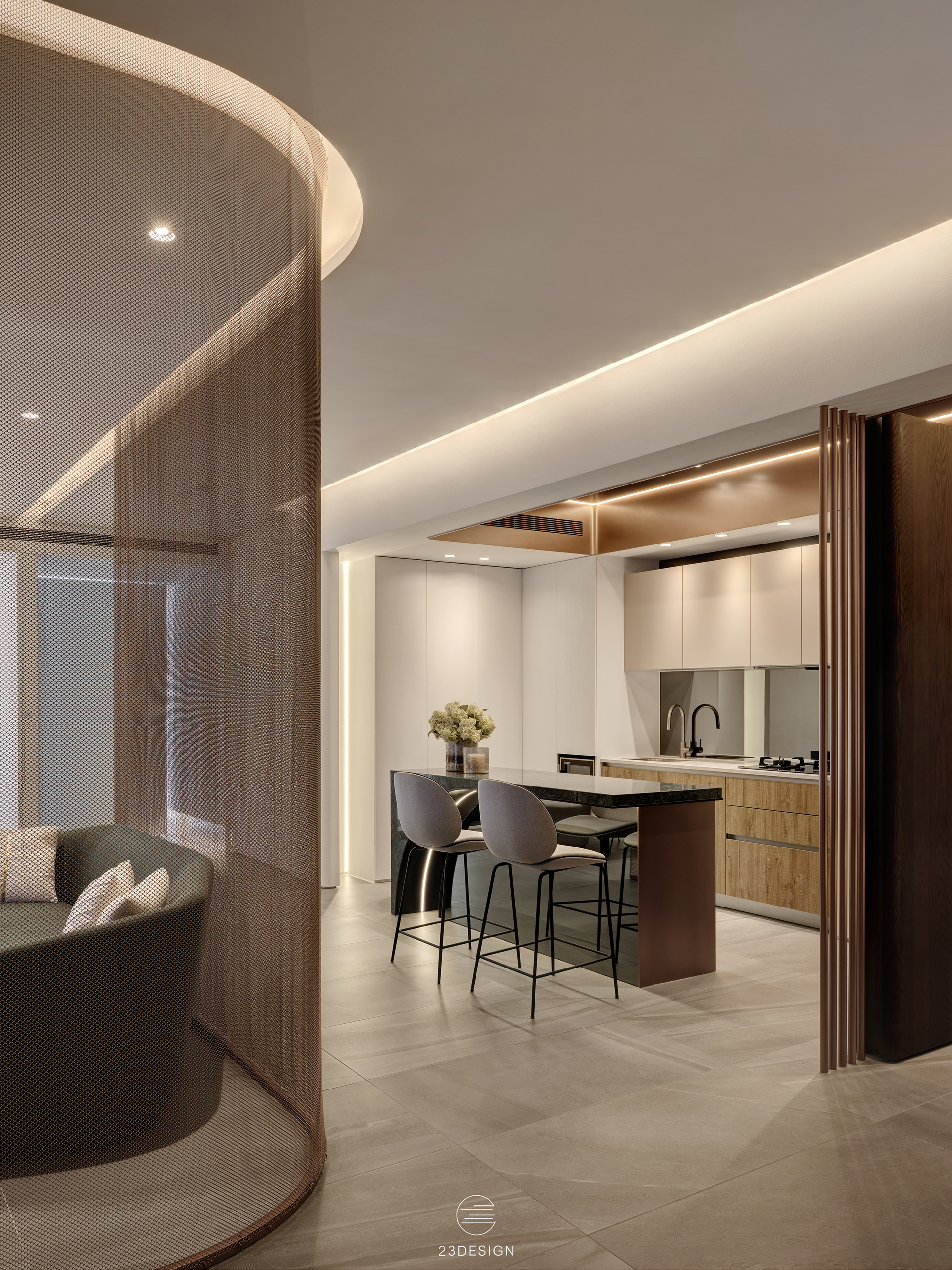 日健邸 Reception Center丨中国台北丨二三国际 23Design-28