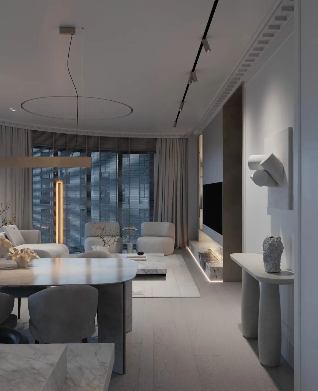 川谷堂的现代经典丨Quadro Room-32