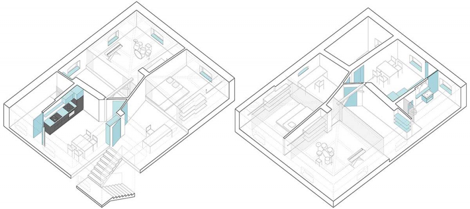30 年代独栋阁楼翻新，波兰波兹南的实用艺术空间-31