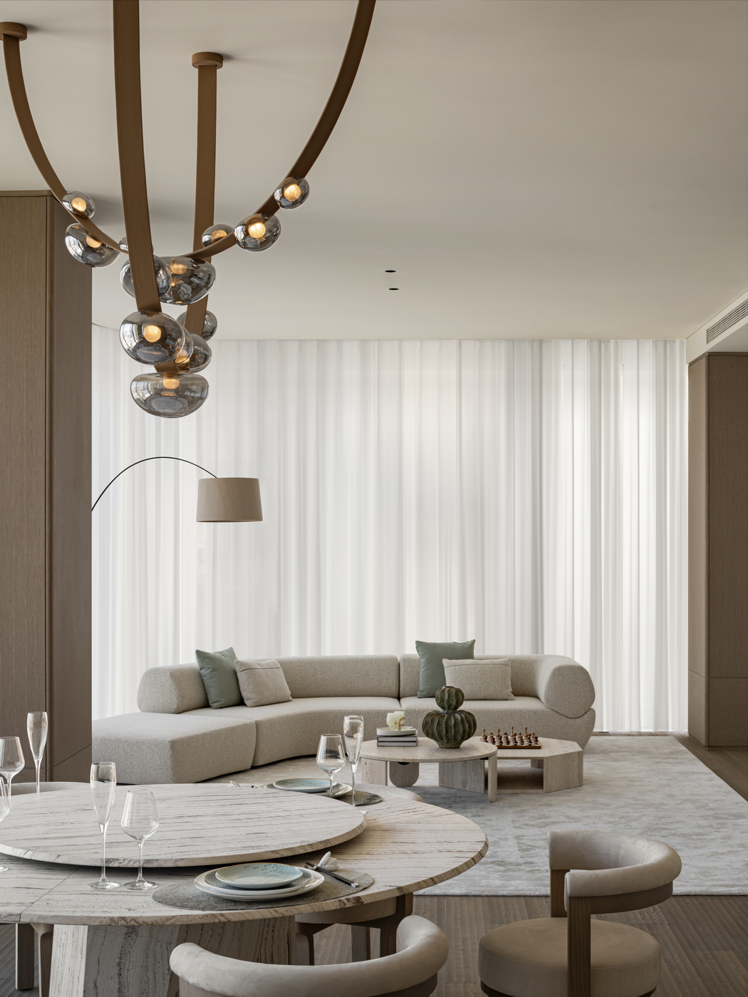 杭州海威·安铂中心「青玉」样板间丨中国杭州丨Amber 98,于舍 Yu Studio(于昭)-24