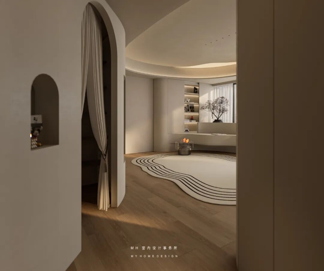 【首发】MH设计新作：流动的诗▏解构空间-22