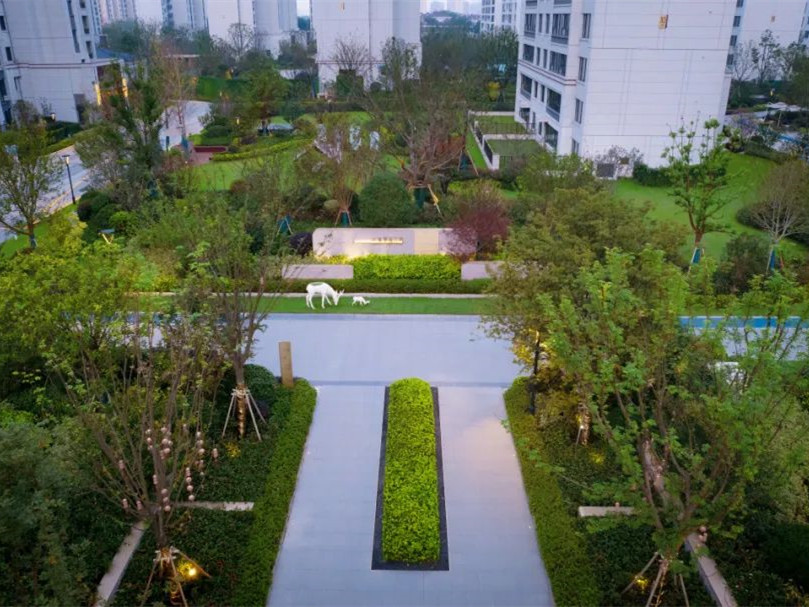 常州中海翠语江南一期住宅景观丨中国常州丨上海园林绿化建设有限公司-3