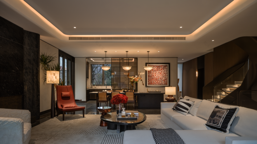 南通「招商蛇口·运河院子」五层传世别墅丨中国南通丨LYZD李益中设计-39