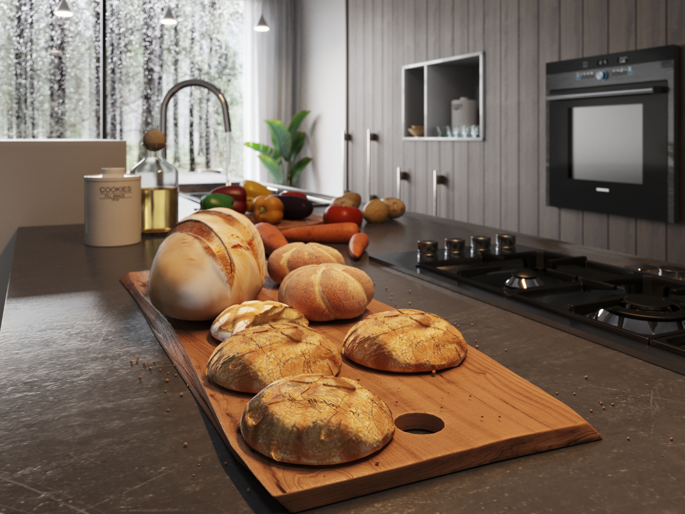 Suburban summer kitchen. Kyiv-1