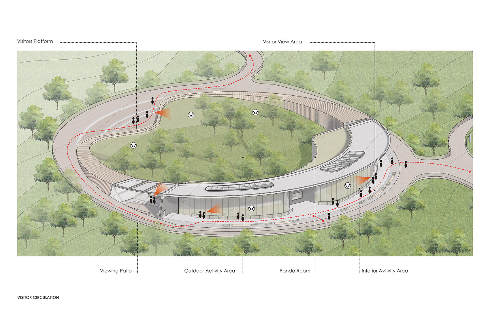 成都熊猫新舍丨中国成都丨EID Arch姜平工作室-109