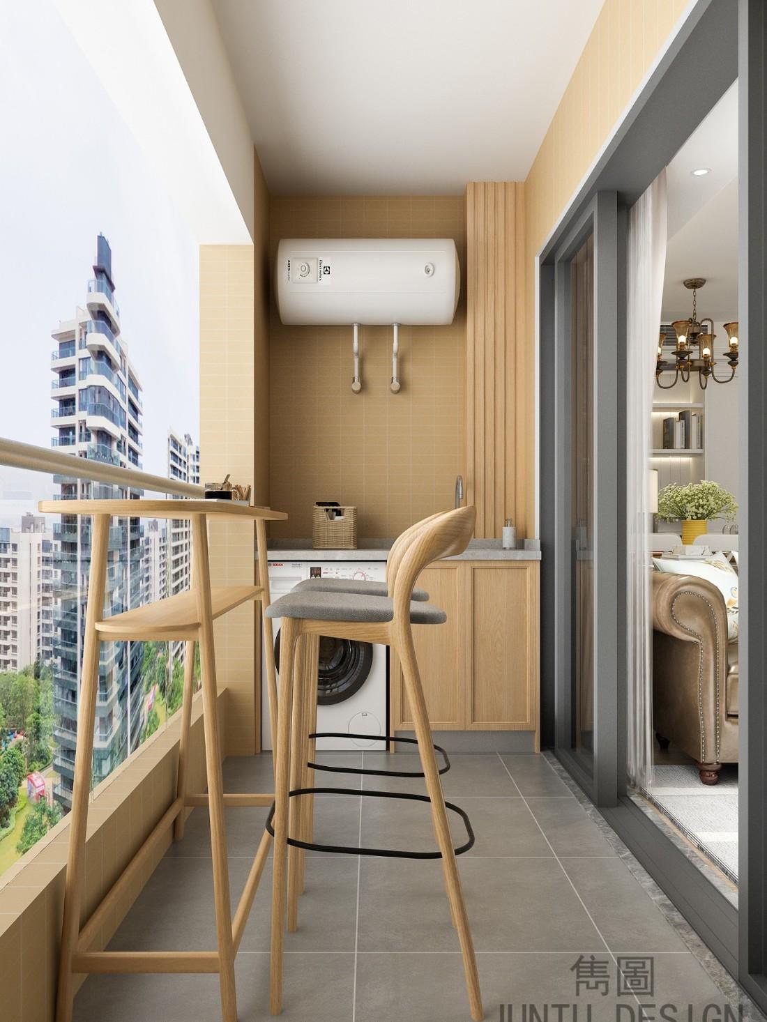 广州盈翠华庭唐宅美式家居改造-15