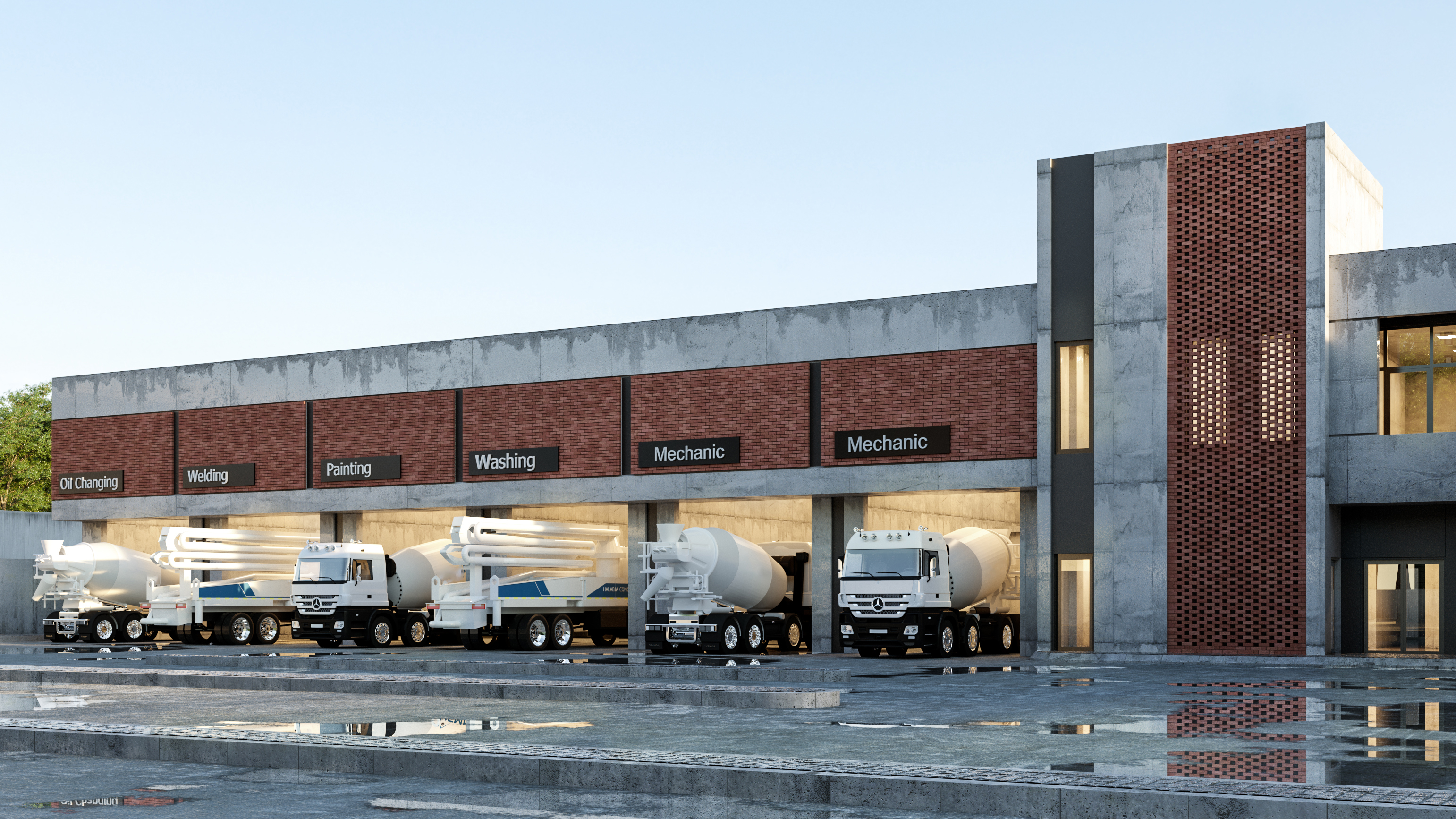 Halabja concrete factory-2