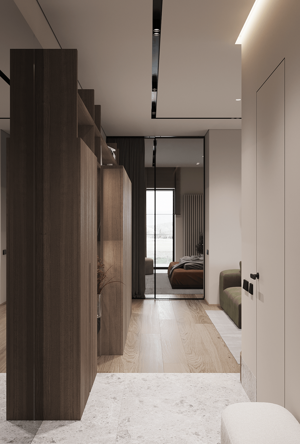 84㎡现代简约二居室丨OD design studio-0