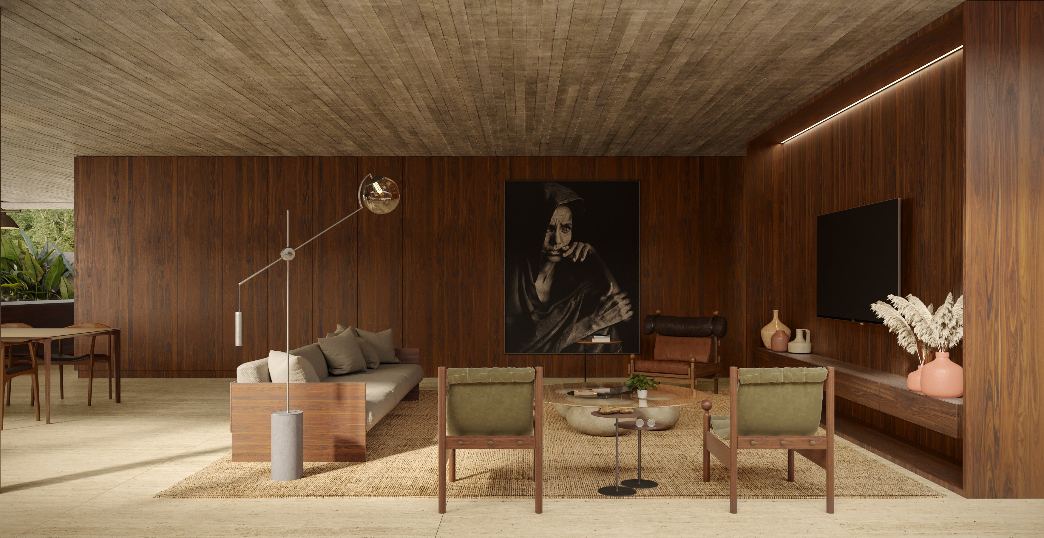 一号屋（注：CASA常见意为房屋、家 ，UM在葡萄牙语中是一的阳性形式，推测CASA UM可能是一号屋之类的表达，具体需结合实际语境） 丨Aguirre Arquitetura-25