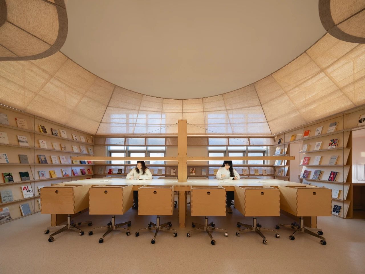 壹心空间自习室丨中国南京丨多么工作室-25