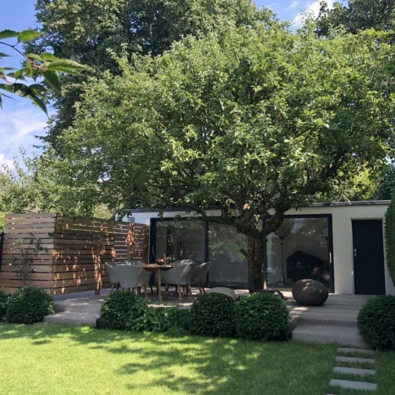 花园遮阴设计 | 构筑物与植物的巧妙组合-19