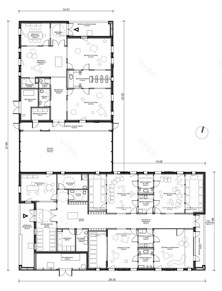 New Building for Nursery and Kindergarten in Zaldibar Hiribarren-40
