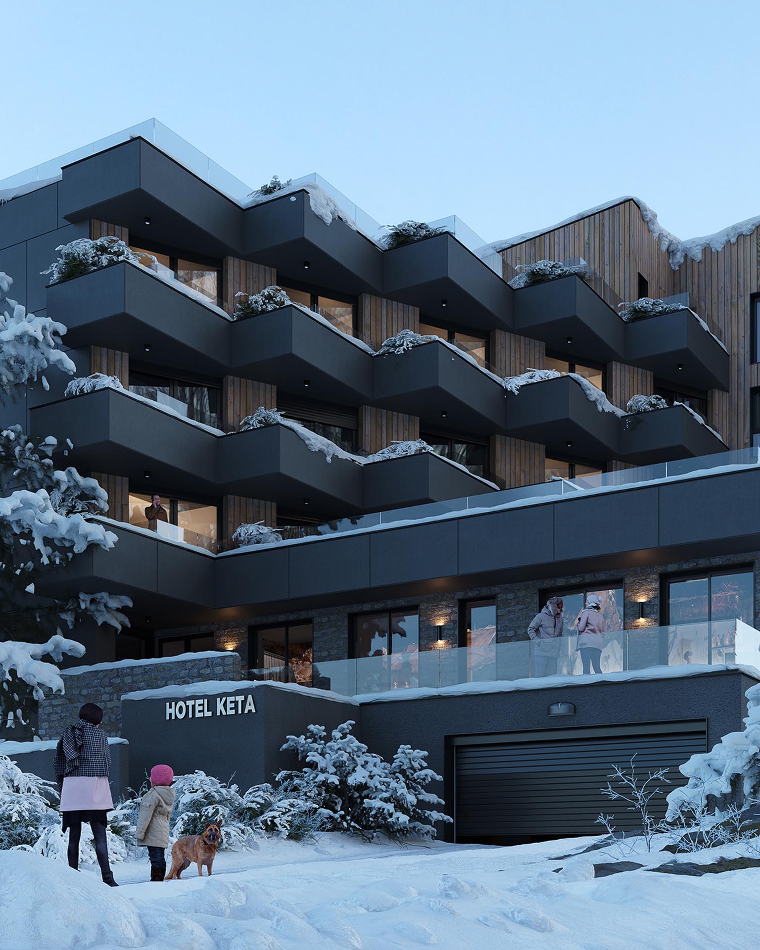 山地精品酒店 BMA-47