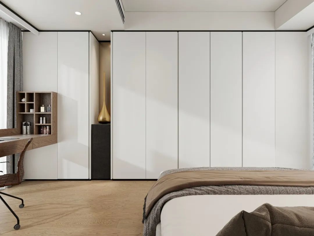 深圳盛合天宸 100㎡极简精装改造丨中国深圳-35