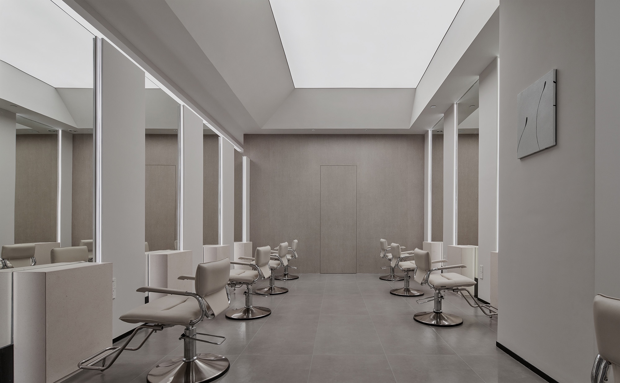 现代中古风理发店丨中国杭州丨尔景空间设计-34