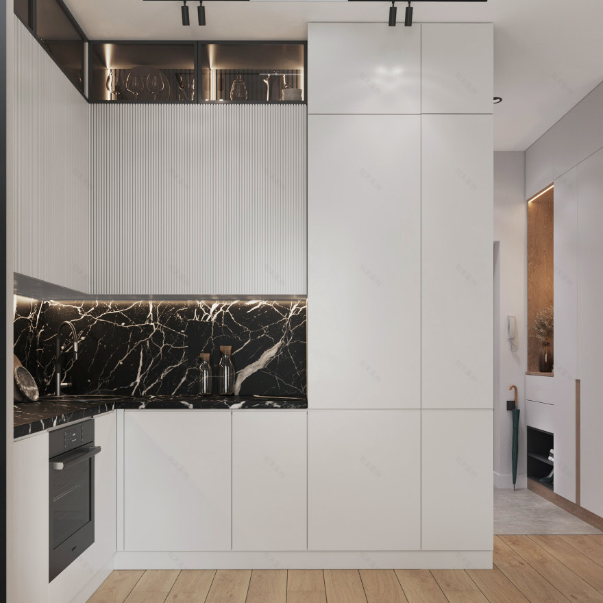 莫斯科“Fresh”住宅综合体小公寓丨俄罗斯莫斯科丨ksinteriors-10