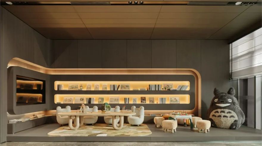 深圳宝安珺悦名都售楼中心,样板间,架空层丨中国深圳丨AN AURA(段志,梁世荣等)-47