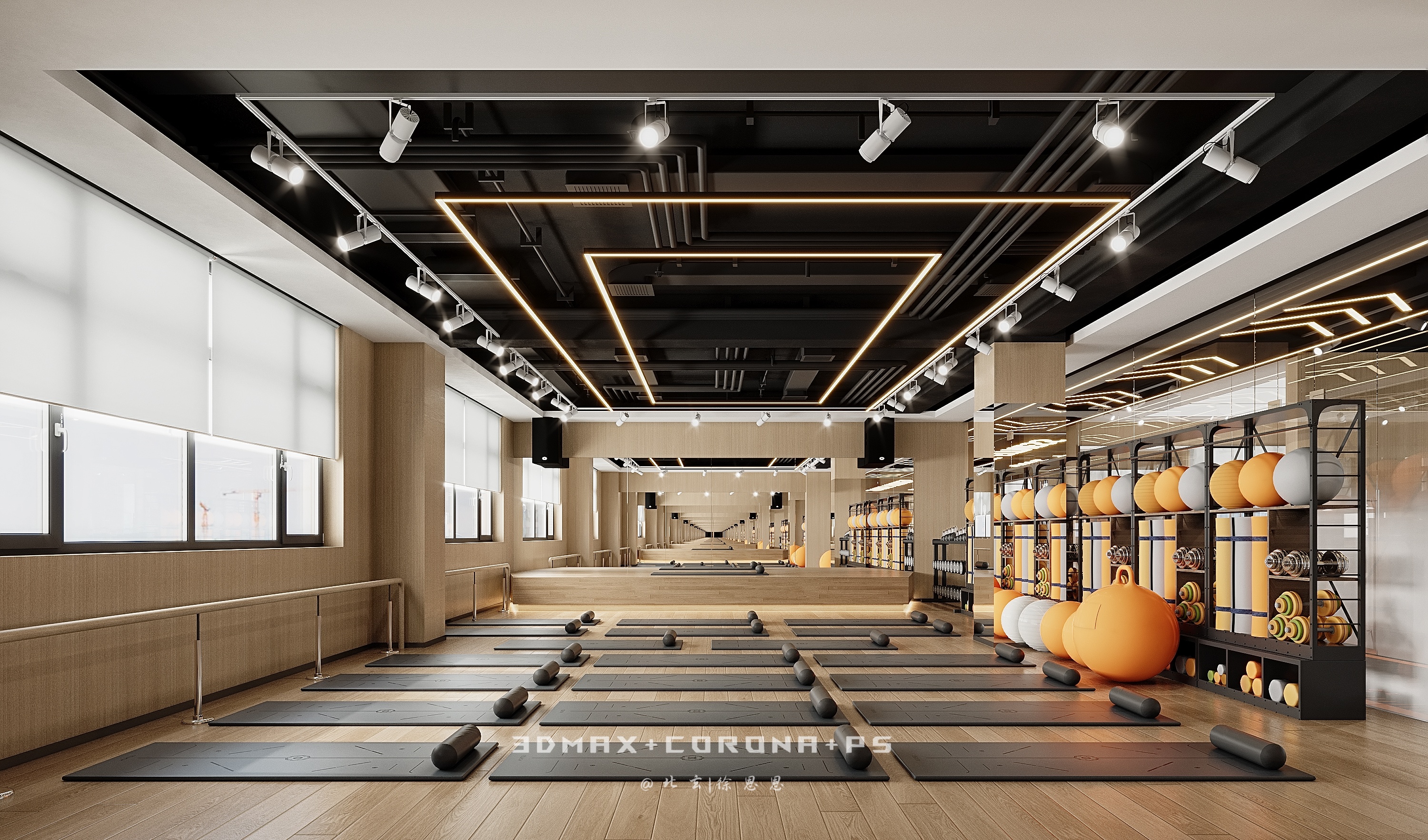 健身房 | 用钢铁美学重构都市人的精神避难所-6