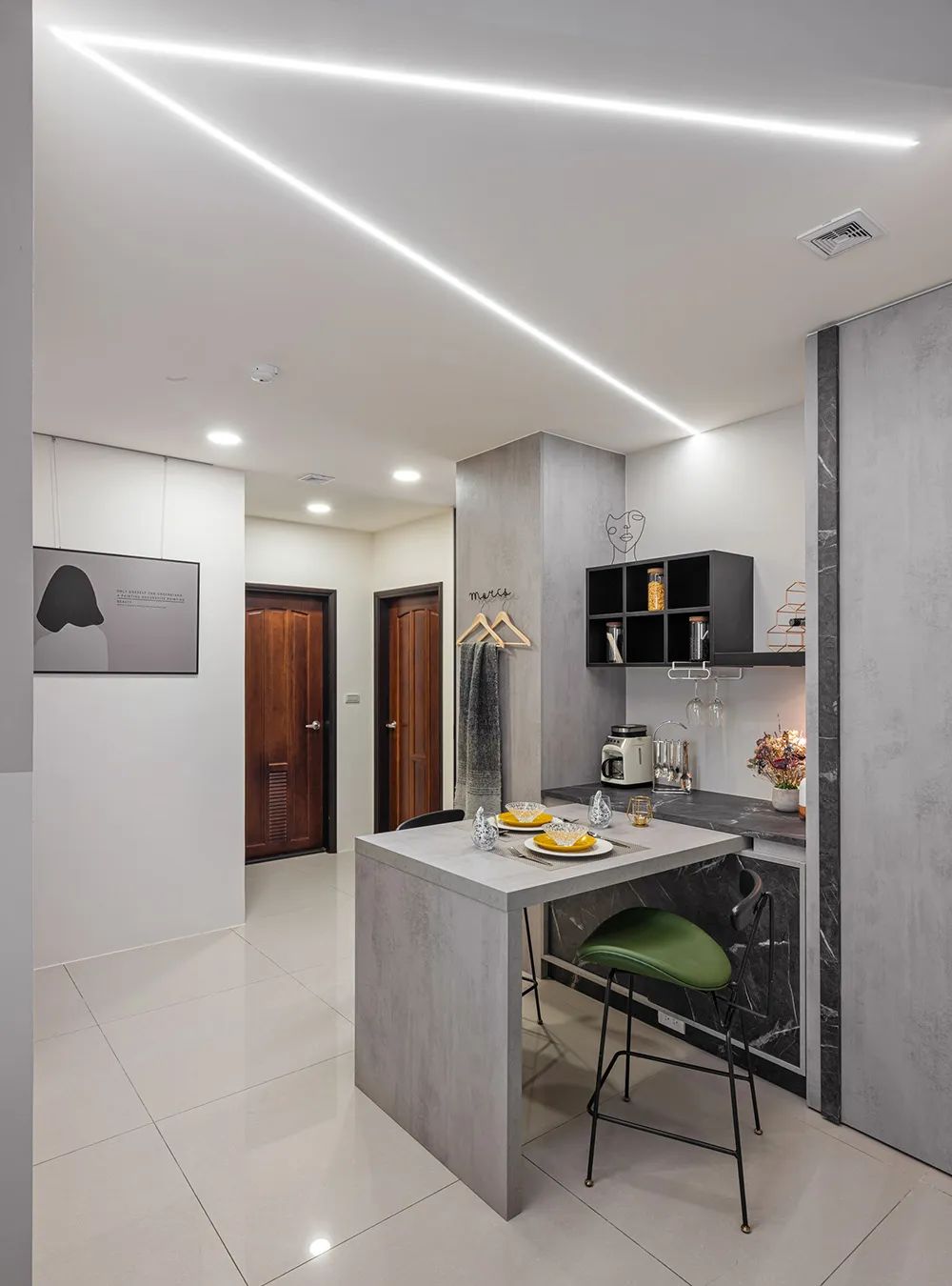 活力童趣的三口之家 · 色彩鲜明的 105㎡舒适住宅设计-30